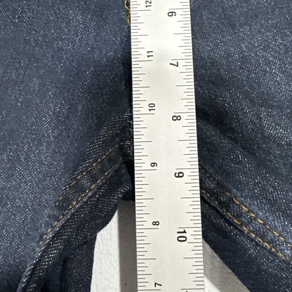 Cat & Jack Boys Relaxed Straight Blue Denim Jeans Size 14 Adjustable Waist - Picture 8 of 10